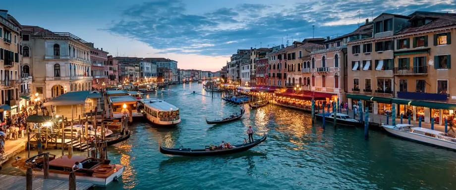 I Venedig blir man som nyförälskad