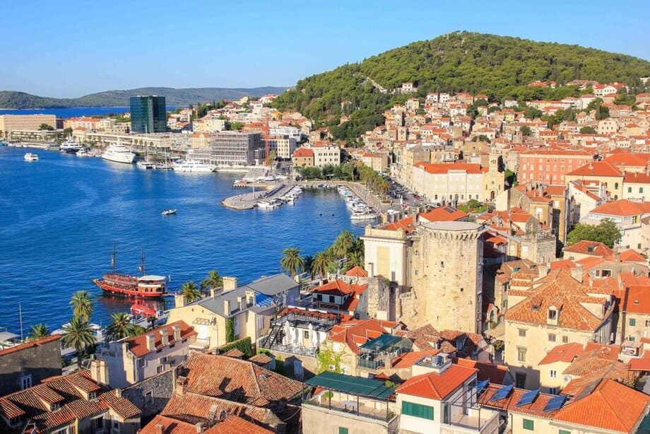 Jag ska till Split i Kroatien