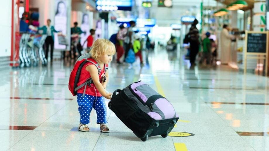 Tips på att resa med mindre barn