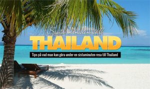 Sista minuten till Thailand